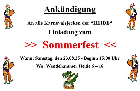 Sommerfest 2025k